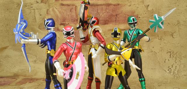 Power rangers super samurai action best sale figures